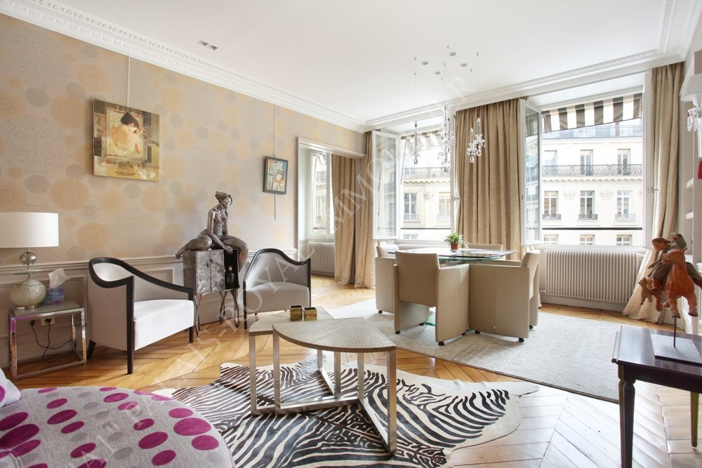 Paris 9ème - Opéra Garnier
Pied à terre de luxe - Parfait état
3ème étage - ascenseur - 
2 chambres - 2 s. de bains/douche
Rénovation classique et raffinée
